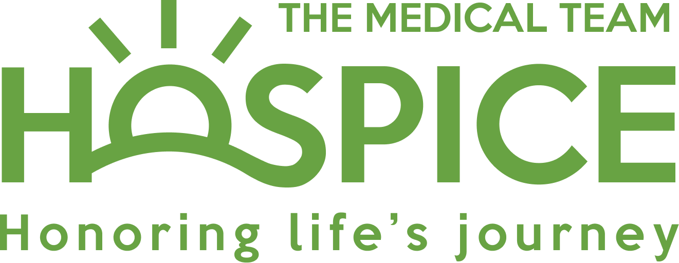 THE MEDICAL TEAM Hospice Logo - Green